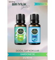 Fresh + Okyanus ( Oda Kokusu Aroma Terapi Buhurdanlık / Difüzör Yağı ) Set 2 Adet x 10 ML