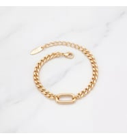 FerizZ 316L Çelik Zincir Rose Bileklik BLK-897
