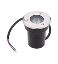 Sıva altı Led Armatür dekoratif ışık show gösteri yol aydınlatma açık alan enerji tasarruflu Yuvarlak zemin Doğal Beyaz 4000K A-1405 1W 220V