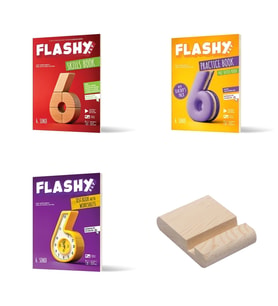 Hız 6. Sınıf FLASHY Practice Book Skills Book ve Test Book 3lü Set+ Telefon Standı