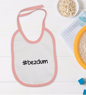 BK Kids Pembe Bebek Mama Önlüğü - Model 206