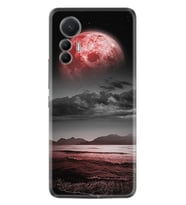 Xiaomi 12 Lite Kılıf Resimli Desenli Silikon Platinium Series Red World 1836