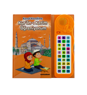 Kendi Kendime 10 Saat’de Kuran Öğreniyorum Sesli Cihazlı Kitap Turuncu