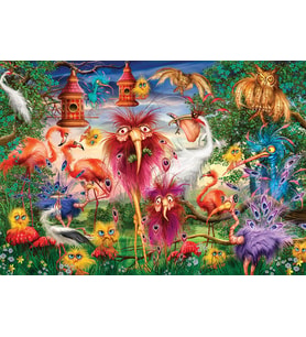 KS 1000 Parça Puzzle Uggly Birds