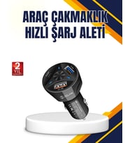 Polygold Quick Charger 55W Araç Şarj Cihazı PD USB C Destekli