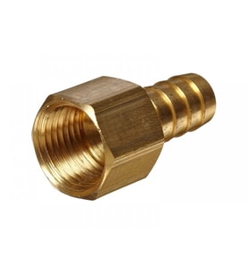 Sarı Dişi Hortum Rekoru 10mm - 3/8