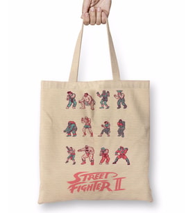 Street Fighter 03 Bez Çanta Uzun Saplı
