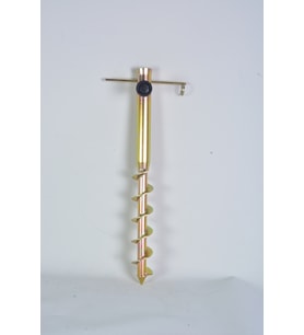 Plaj Bahçe Şemsiye Kazığı 2,90 cm ağız çapı (Galvaniz Sarı)