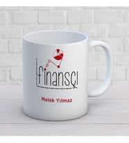 KİŞİYE ÖZEL FİNANSÇI MESLEK KUPA BARDAK