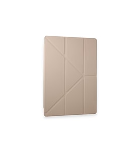 Galaxy X510 Tab S9 FE 11 İnç Uyumlu Fuchsia Kalemlikli Mars Tablet Kılıfı (Rose Gold Altın)