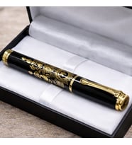 Osmanlı Arması İşlemeli Tükenmez Kalem 14 cm Metal Gövde Şık ve Hediyelik (Karışık)