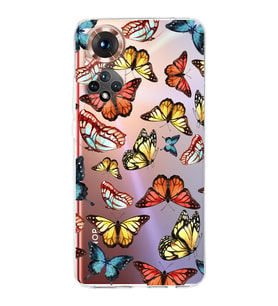 PrintiFy Honor 50 ile Uyumlu Water Color 2  Kamera Korumalı Şeffaf  Kılıf