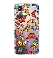 PrintiFy Honor 50 ile Uyumlu Water Color 2  Kamera Korumalı Şeffaf  Kılıf