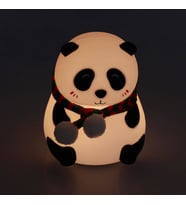 Yumuşak Dokulu Panda Tasarımlı Gece Lambası