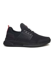 Nesil Shoes G-CLASS 330 Siyah Kırmızı Triko Erkek Spor