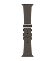 Vendas Apple Watch 40mm Uyumlu Kademe Ayarlı Silikon Kordon (Haki)