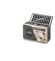 Nostaljik Fm Radyo Usb Tf Solar Şarjlı El Fenerli Kamp Hoparlörü H531UTS