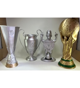 Fifa Uefa Messi 4'lü Kupa seti 20-25 cm