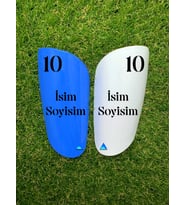 Armadura Kişiye Özel Tekmelik - Renkli-Mavi Beyaz - 1 Takım (011)