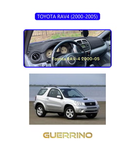 TOYOTA RAV4 (2000-2005)TORPİDO KORUMA HALISI MAVİ KENAR