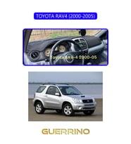 TOYOTA RAV4 (2000-2005)TORPİDO KORUMA HALISI MAVİ KENAR