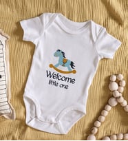 BK Kids Welcome Little One Tasarımlı Bebek Body Zıbın - Model 1