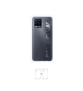 Realme 8 Pro Arka Yan Koruyucu Darbe Emici Poliüretan Film Amerika Üretimi