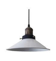 Mylight Retro Beyaz Tekli Sarkıt Rustik 23 cm