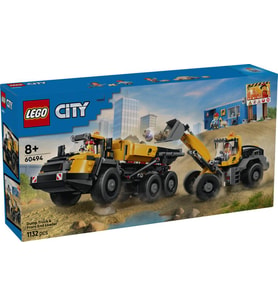 LEGO City 60494 Dump Truck and Front End Loader