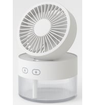 River World Mini Fan USB  Katlanır Başlıklı Su Spreyli