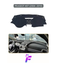 PEUGEOT 407 (2004-2010) Uyumlu Torpido Örtüsü Yansıma Önleyici Tam Koruma Kolay Montaj H86