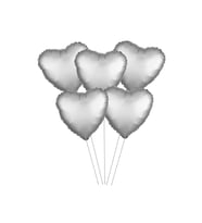 5 Lİ KALP GOLD FOLYO BALON