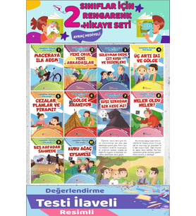 3.Sınıf Okumayı Sevdiren 10 lu Hikaye Seti 14 (48-64 sayfa)