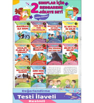 3.Sınıf Okumayı Sevdiren 10 lu Hikaye Seti 14 (48-64 sayfa)