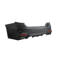 Bmw F30 3.seri 2012-2019 Uyumlu Plastik Taivan M3 Arka Tampon