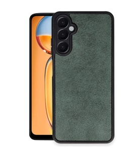 Samsung Galaxy A26 Kılıf Aras Deri Kapak - Koyu Yeşil