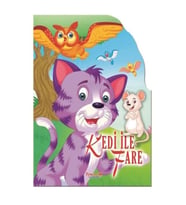 Kedi İle Fare - Şekilli Kitaplar