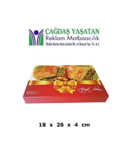 1000 gram Baklava Kutusu ( 200 Adet ) - 086