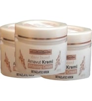 Süper Three Brand Arnavutkremi 3 Adet Adet Whitens Cream Tümbölge 100 ml
