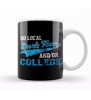Go Local Sports Team And Or College Distressed Kupa Bardak Porselen