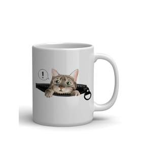 Kedi Baskılı/kupa Bardak