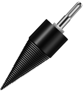 32mm Yakacak Odun Doğrama Matkap Ucu Ahşap Yarma Aracı Koni Kütük Bölücüler Elektrikli Kereste Kırma Makinesi Yakacak Odun Doğrayıcı Kırıcı Uçları Aksesuar