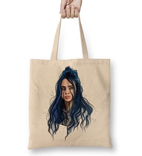 Billie Eilish Bez Çanta Uzun Saplı