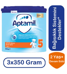 Aptamil Devam Sütü 5 Numara 350 gr 3 lü Paket