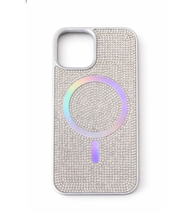 İphone 12 Kılıf Diamont MagSafe Hologramlı Telefon Kılıfı