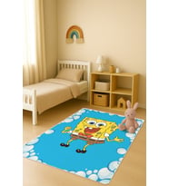 Modern Dijital Baskı Kaymaz Taban Çocuk ve Genç Odası Halısı H0471
