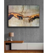Koç stüdyo Modern tasarım kanvas tablo 50x70 (Çok Renkli)