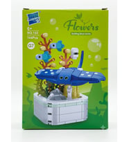 Flowers Building Block Serisi G7 Deniz Canlıları Blok Seti