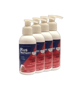 Süper Blue Tüylere Krem 4 Tane x 150 ml Cevizli & Ceviz Sütlü Russ Merhemi