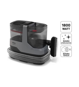 Arzum AR4351 Hydrosteam Buharlı Temizleyici ve Leke Çıkarıcı, Gri
